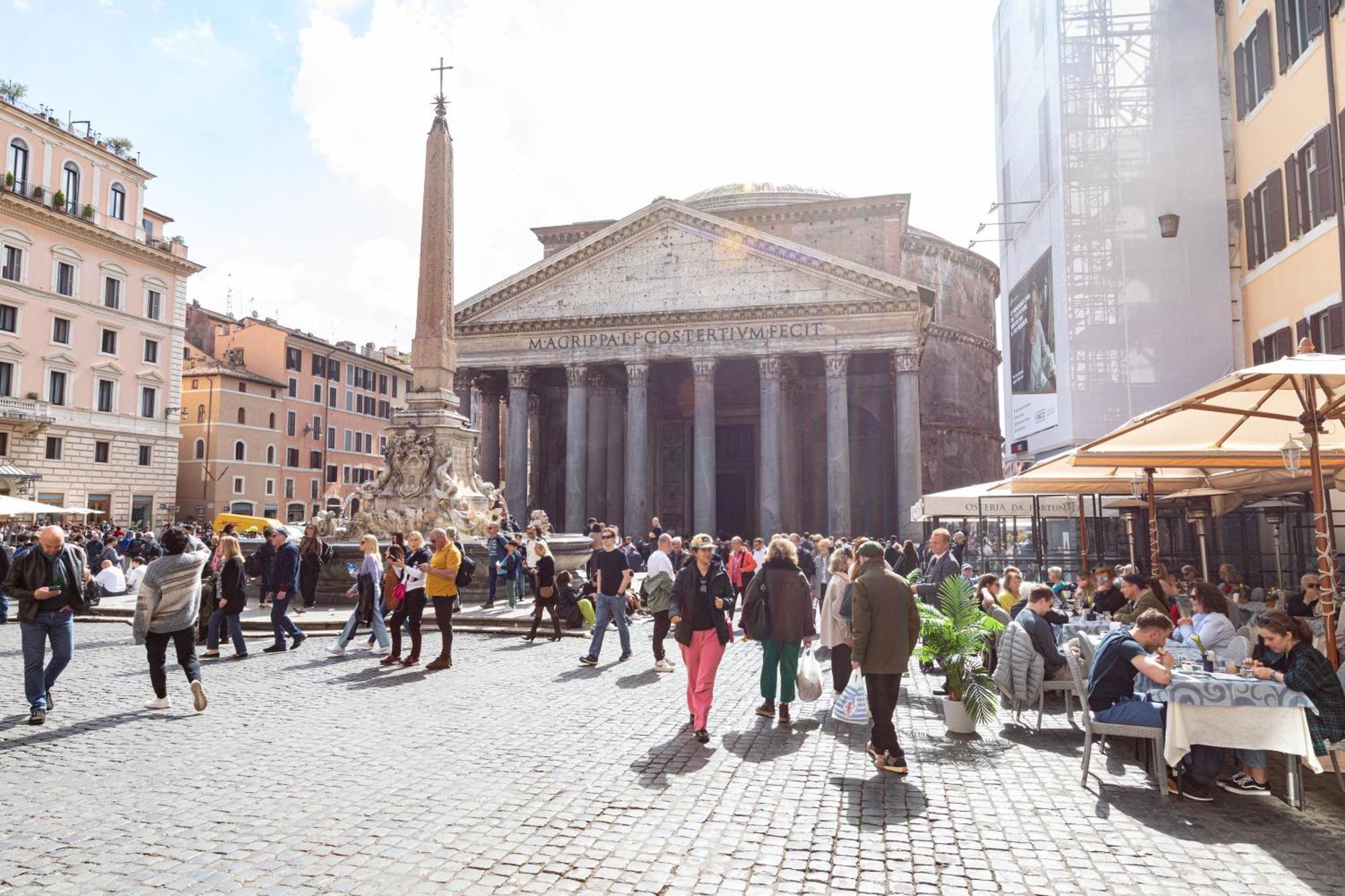 Appartamento Con Terrazzino Al Pantheon Rom Eksteriør billede