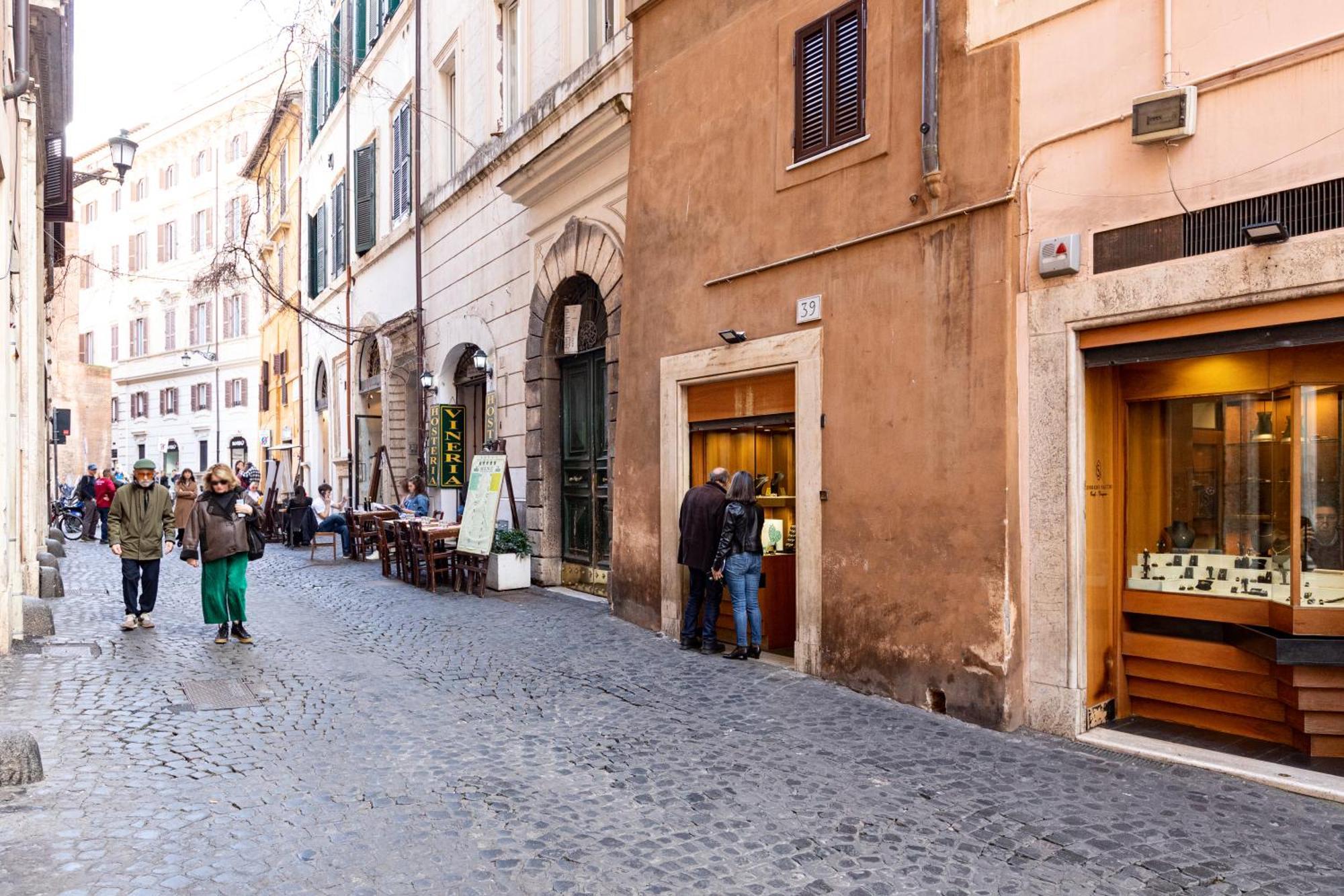 Appartamento Con Terrazzino Al Pantheon Rom Eksteriør billede