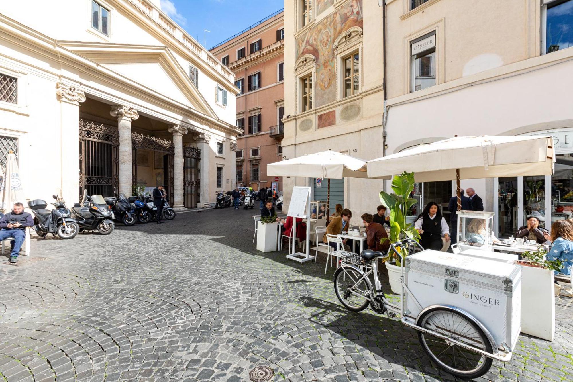 Appartamento Con Terrazzino Al Pantheon Rom Eksteriør billede